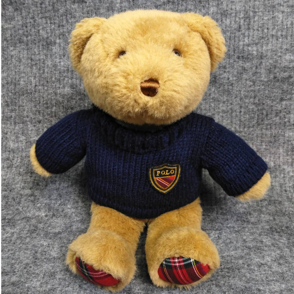 Ralph Lauren Toys Ralph Lauren 5 Polo Teddy Bear Plush Stuffed Animal 208 Retired Knit